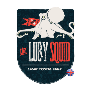 The Lucky Squid (Light Crystal) - Malta Caramelo 45L
