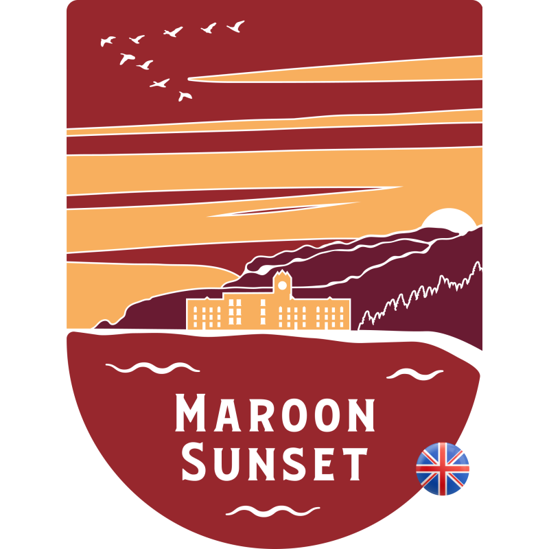 Maroon Sunset - Malta Caramelo 80L - Ex "The Deep Diver"