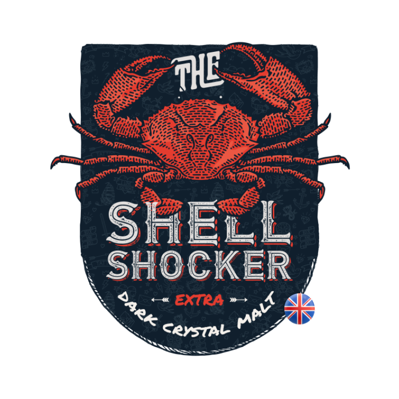 The Shell Shocker (Extra Dark Crystal) - Malta Caramelo 120L