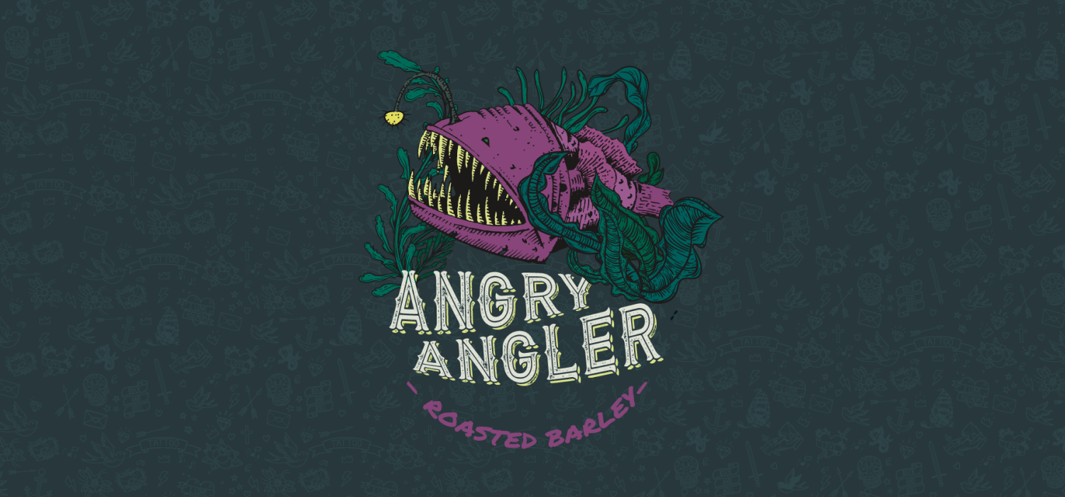 Angry Angler: cebada tostada - la nueva malta del mes