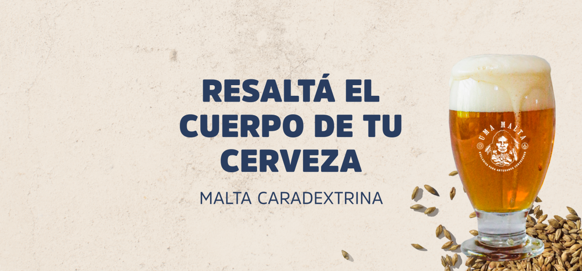 Resaltá el cuerpo de tu cerveza con nuestra Malta Caradextrina