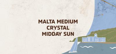 Malta Medium Crystal - Midday Sun